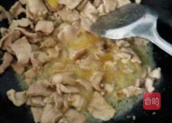 青椒炒肉片的做法图解3