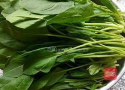 菠菜鸡蛋汤的做法图解1