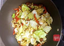 卷心菜炒五花肉的做法图解5