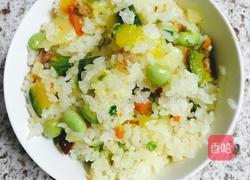 土豆腊肠焖饭的做法图解9