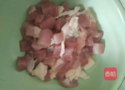 红烧肉烧茄子豆皮的做法图解1