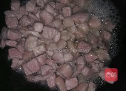 红烧肉烧茄子豆皮的做法图解3