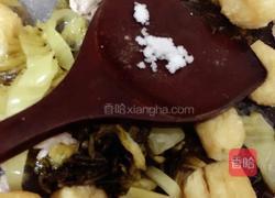 酸菜瘦肉炒豆干的做法图解8