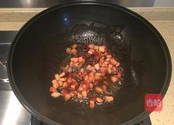 肉丁豆角打卤面的做法图解4