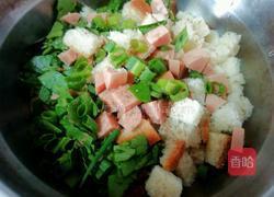 吐司火腿爱心饼的做法图解2