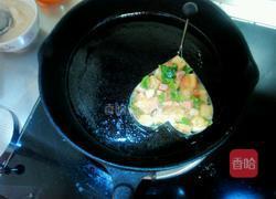 吐司火腿爱心饼的做法图解4
