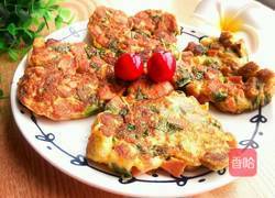 吐司火腿爱心饼的做法图解6