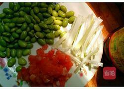 鲜豆炒面的做法图解2