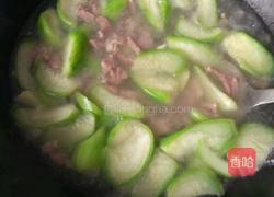 丝瓜肉片汤的做法图解6