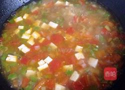 西红柿豆腐面的做法图解3
