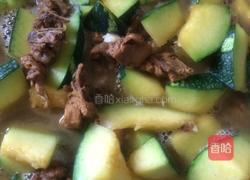 南瓜炖鸡块的做法图解4