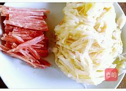 麻辣泡菜肉丝的做法图解2