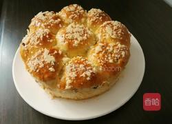 葡萄干花朵面包的做法图解14