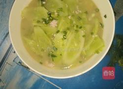 黄瓜肉末汤的做法图解4