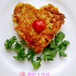 火腿土豆蕃茄饼的做法[图]