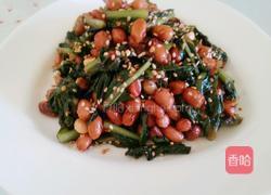 花生米拌莴笋叶的做法图解9