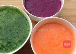 果蔬豆沙包的做法图解1