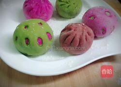 果蔬豆沙包的做法图解6