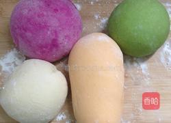 彩虹猪肉虾仁饺的做法图解3
