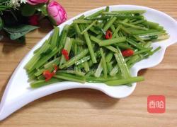 素炒香芹杆的做法图解8