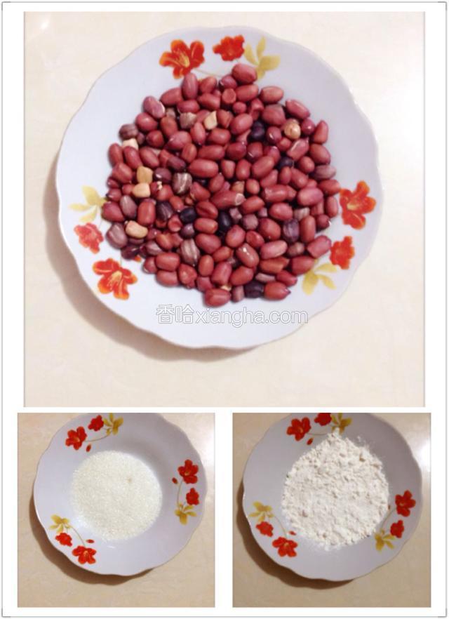 准备好所有食材。