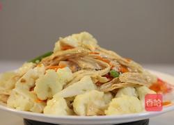 腐竹菜花的做法图解10