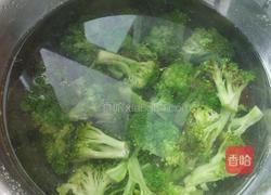 素炒西兰花的做法图解4