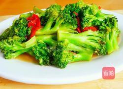 素炒西兰花的做法图解11