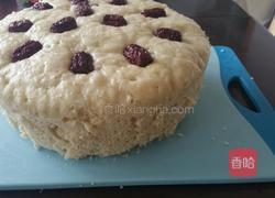 奶香红枣发糕的做法图解6