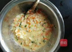 大米鸡蛋煎饼的做法图解2