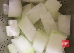 蚝油豉香冬瓜的做法图解1