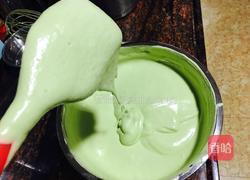 菠菜汁戚风蛋糕的做法图解9