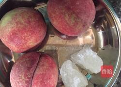 冰糖血桃的做法图解1