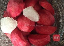 冰糖血桃的做法图解2