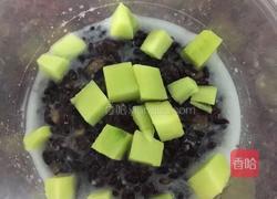 芒果椰汁糯米饭的做法图解3