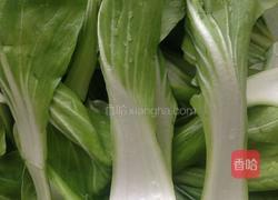 香菇油菜的做法图解1