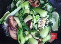 香菇油菜的做法图解6