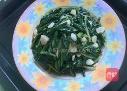 蒜香油麦菜的做法图解7