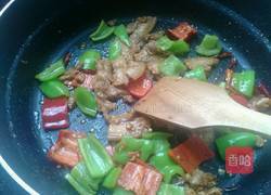 双椒豆腐的做法图解5