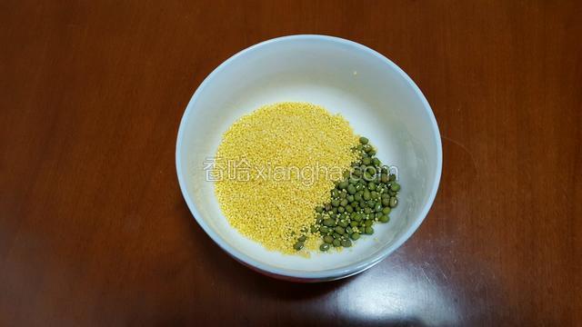 小米，绿豆