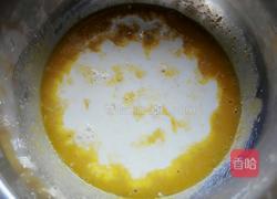 拉花戚风蛋糕（八寸)的做法图解3