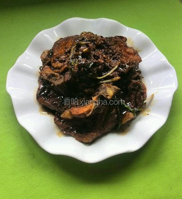 葱烤大排