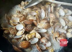 炒蛤蜊的做法图解5