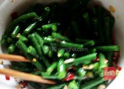 麻汁豆角的做法图解4