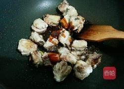 豆腐干烧排骨的做法图解4