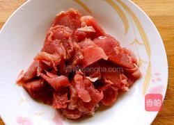 里脊肉炒日本豆腐的做法图解1