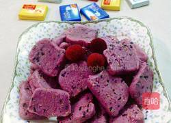 奶香紫薯芝麻饼的做法图解7