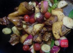 萝卜烧鸭的做法图解5