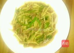 牛肉青椒土豆丝的做法图解5