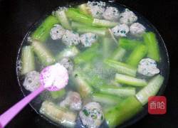 鲮鱼丸丝瓜汤的做法图解8